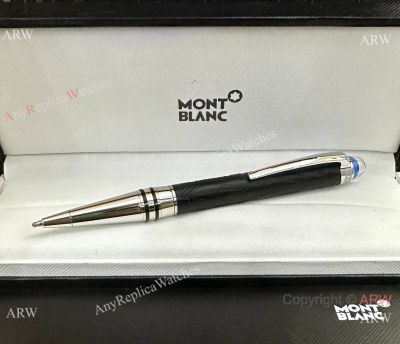 New Copy Mont blanc Starwalker SpaceBlue Doue Ballpoint Pen AAA Copy